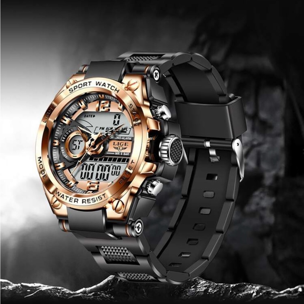 LG Black and Gold Smartwatch